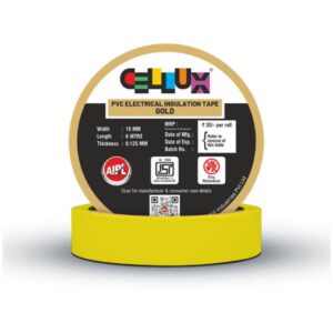 Cellux Pvc tape (Gold)