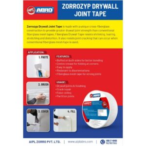 ZorroZyp Drywall Joint Tape